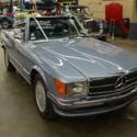 1988 Mercedes-Benz 560 Series 560SL 125837 Miles Diamond Blue convertible 8 Cyli