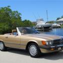 1988 Mercedes-Benz 560 Series 560SL 70,225 Miles Gold R107 8 Cylinder Engine 5.6
