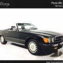 1988 Mercedes-Benz 560 Series 560SL Black Convertible Automatic