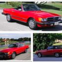 1988 Mercedes Benz 560 SL 65,700 miles listed in carfax report