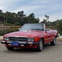 1988 Mercedes-Benz 560SL: 48k Mi, Red/Black, Clean CarFax, Mechanically Strong