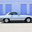 1988 Mercedes-Benz 560SL 560 SL 37,550 Miles Arctic White Convertible M117 Autom