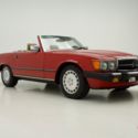 1988 Mercedes Benz 560SL 560 SL 49027 Miles Red V8 5.6L A