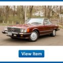 1988 Mercedes Benz 560SL Convertible Hard Soft Top Rear Seat CARFAX Rare