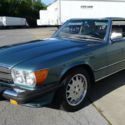 1988 Mercedes-Benz 560SL in SUPER RARE petrol blue / tan combo