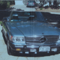 1988 mercedes-benz 560SL - rare Diamond Blue