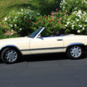 1988 Mercedes Benz 560SL, Rear Ivory on Brown Leather, Soft & Hard top One Owner