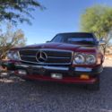 1988 Mercedes Benz 560SL Red on Tan with soft top and hard top