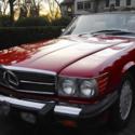 1988 Mercedes Benz 560SL Red/Palamino 92K Miles No Reserve