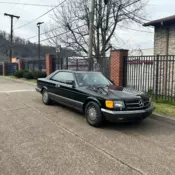 1988 Mercedes-Benz S560 SEC Coupe. Great condition. New tires and battery.
