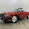 1988 Mercedes-Benz SL-Class 2dr Roadster 560SL 46214 Miles Red Convertible 5.6L