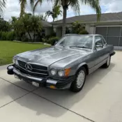 1988 Mercedes-Benz SL-Class Convertible Grey 560 SL