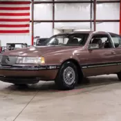 1988 Mercury Cougar LS 69533 Miles Cinnabar Clearcoat Metallic Coupe 3.8L 6cyl A