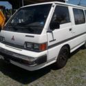 1988 mitsubishi van wagon cargo van camper