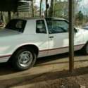 1988 monte carlo ss, white with red interior, excellent condition