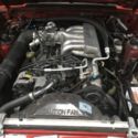 1988 Mustang LX 5.0 hatchback GT40 intake, Cobra wheels