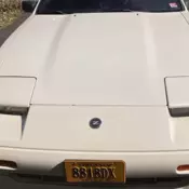 1988 Nissan 300ZX Coupe White