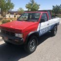 1988 Nissan D21 Pickup Blue 4WD Manual KING CAB
