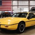 1988 Pontiac Fiero  2640 Miles Talbot Yellow Coupe 2.8L V6 Automatic