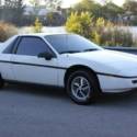 1988 Pontiac Fiero Base 2dr Coupe 190,605 Miles White Coupe 2.5L I4 Manual 5-Spe