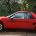 1988 Pontiac Fiero Candy Apple Red Coupe Automatic NOT GT