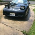1988 Pontiac Fiero Coupe Black RWD Manual GT