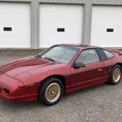 1988 Pontiac Fiero Coupe Red GT