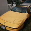 1988 Pontiac Fiero Formula original factory yellow