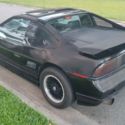 1988 Pontiac Fiero GT fastback black 2 door coupe 2.8L V6