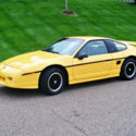 1988 Pontiac Fiero GT  V6  Automatic  32k miles. 1of 241 Yellow GT&#039;s Beautiful!