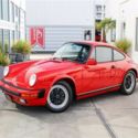 1988 Porsche 911 Carrera, 23,721 Miles, Guards Red on black