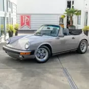 1988 Porsche 911 Carrera Cabriolet Commemorative Edition 90109 Miles Diamond Blu