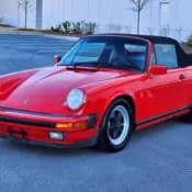 1988 Porsche 911 Carrera Cabriolet G50, 107,502 Miles