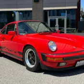 1988 Porsche 911 Coupe Red CARRERA
