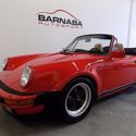 1988 Porsche 911 Turbo Cabriolet 24206 Miles Guards Red  3.3L L6 SOHC 12V TURBO