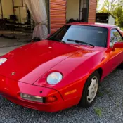 1988 Porsche 928 S4 coupe 2-door 5.0l Guards Red with Tan Interior