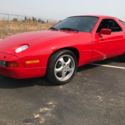 1988 PORSCHE 928 S4 GUARDS RED CALIFORNIA CAR NO RUST LOW MILES IN GREAT SHAPE