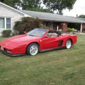 1988 Replica/Kit Makes Testarossa tan