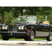 1988 ROLLS ROYCE CORNICHE II, black with 49,000 Miles available now!