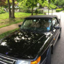1988 Saab 900 Turbo convertible Black 2nd owner