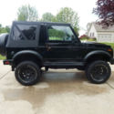 1988 Suzuki Samurai Black 4x4
