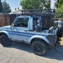 1988 Suzuki Samurai Blue 4WD Manual