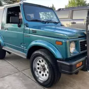 1988 Suzuki Samurai Convertible Green