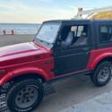 1988 Suzuki Samurai Convertible Red 4WD Manual