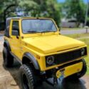 1988 Suzuki Samurai Convertible Yellow 4WD Manual