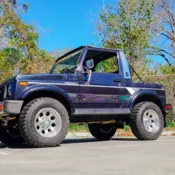 1988 Suzuki Samurai Pickup Black JX
