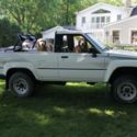 1988 Toyota 4 Runner – 4 wheel drive convertible. Both Hard Top & Soft Top incl.