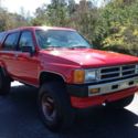 1988 TOYOTA 4RUNNER SR5 V6 4X4 5 SPEED 1 OWNER