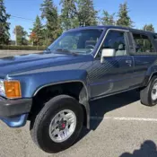 1988 Toyota 4Runner SUV Blue