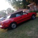 1988 Toyota Celica Convertible Red FWD Manual GT